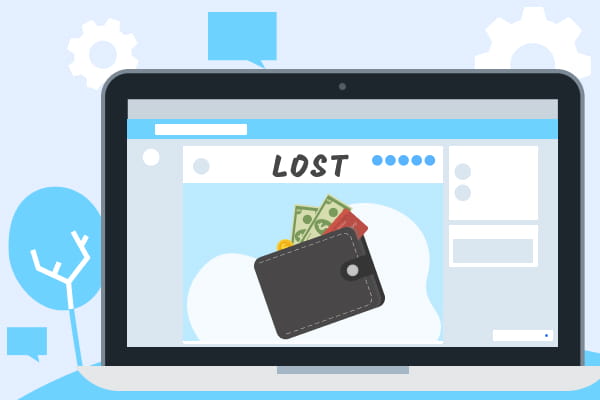How to find my lost wallet online