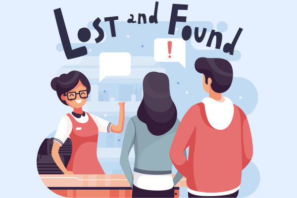 lost and found 
